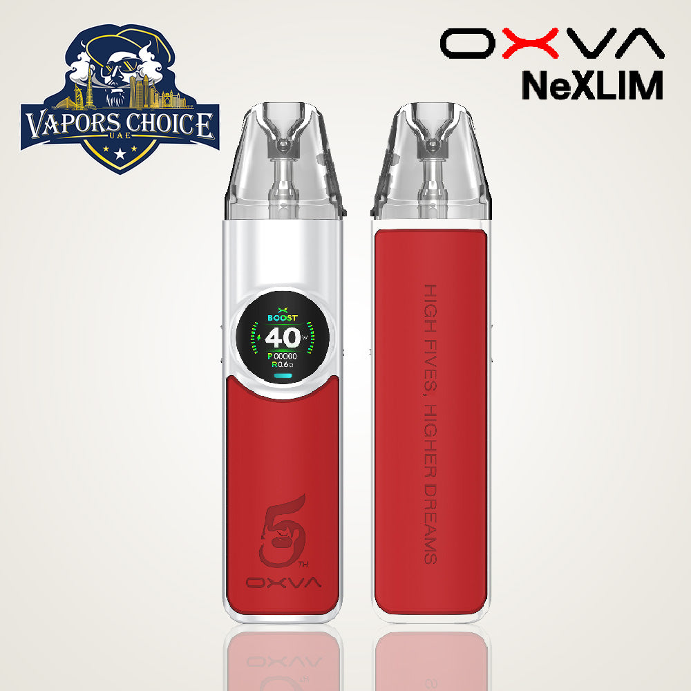OXVA NeXLIM Pod System 1500mAh Glory Red UAE Abu Dhabi